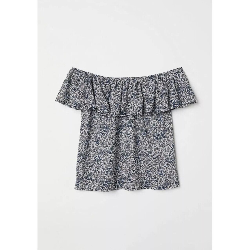 H&M Women’s‎ Short Sleeve Airy Jersey Top Size S